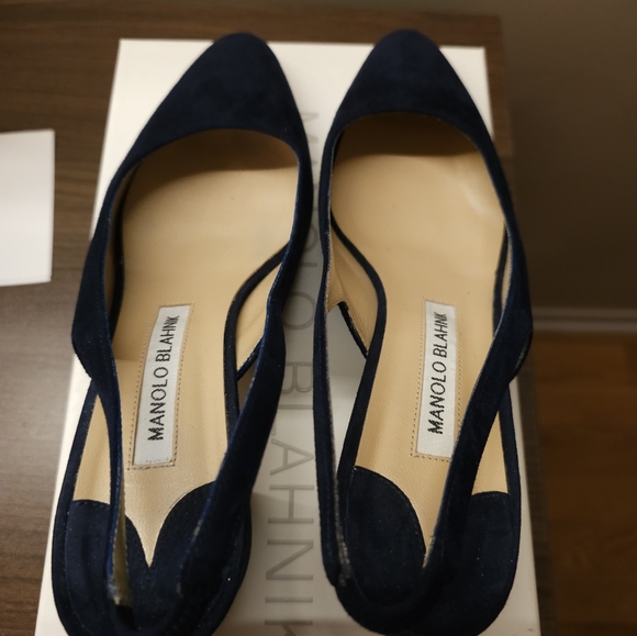 Manolo Blahnik Allurasa 50 Slingback pumps - Picture 5 of 9